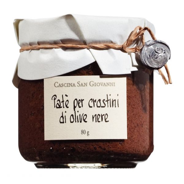 Paté di olive nere Olivencreme Cascina San Giovanni