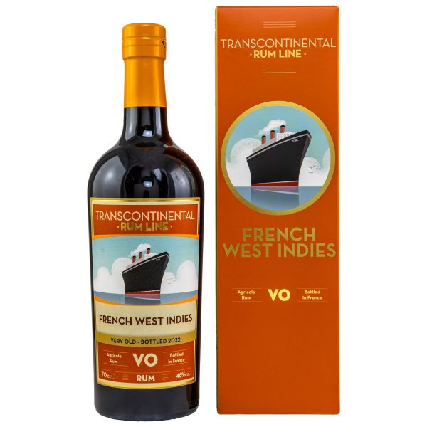 Transcontinental Rum Line French West Indies VO Rhum Agricole kaufen im Heimathaven Bremen – 46 % vol