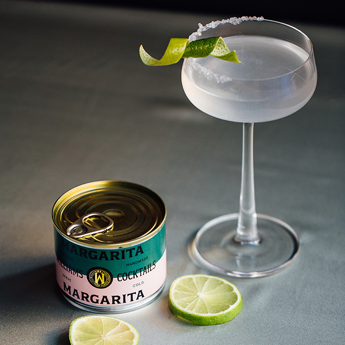 Williams Margarita mit Limette und Salzrand