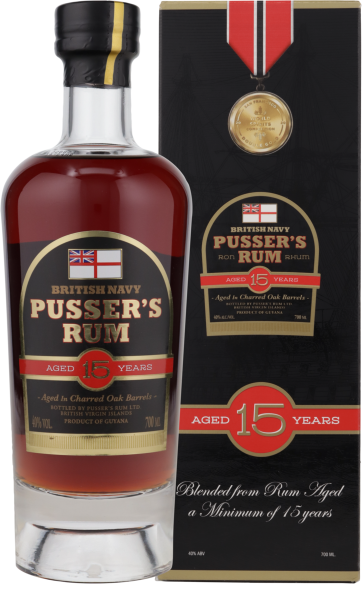 Pusser’s Rum 15 Jahre Navy Rum kaufen im Heimathaven Bremen – gereifter British Navy Style