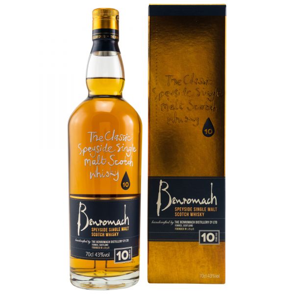 Benromach 10 years Speyside SIngle Malt Scotch Whisky