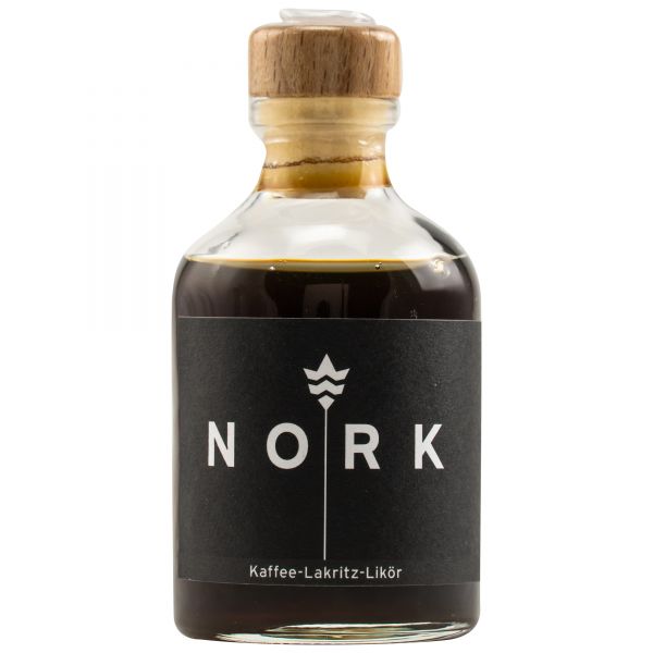 Nork Kaffee-Lakritz Likör 20 % vol. MINI