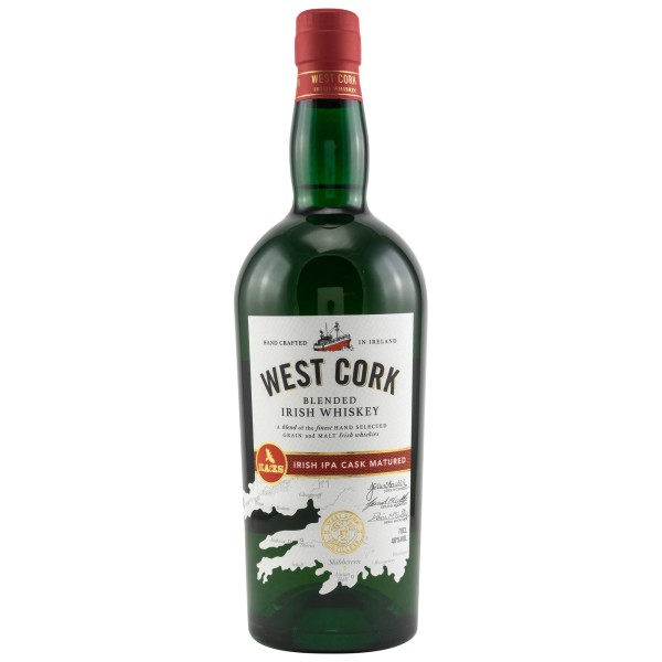 West Cork / Irish Whiskey / IPA Cask Finish / 0,7 l / 40 % vol.