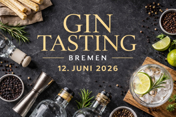 Gin Tasting in Bremen – ein genussvoller Abend in persönlicher Atmosphäre.
