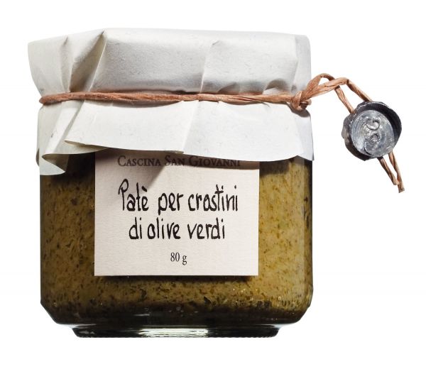 Paté di olive verdi cascina san giovanni