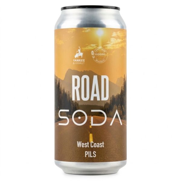 Yankee & Kraut × Higgins Road Soda – hopfiges West Coast Pils