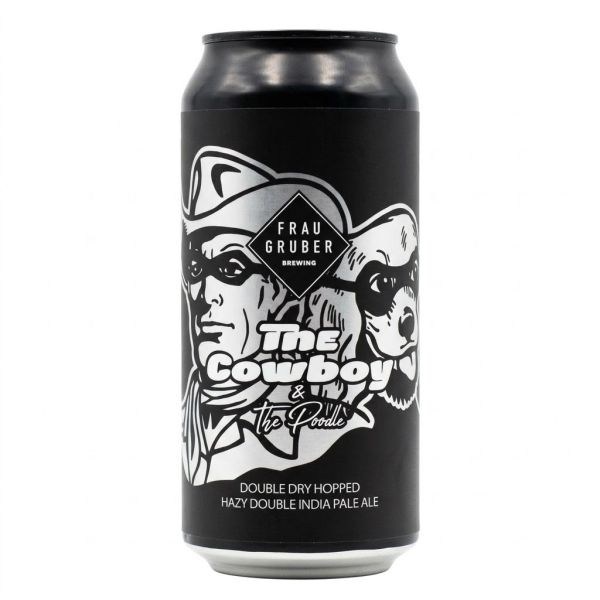 FrauGruber The Cowboy & The Poodle – Double Dry Hopped Hazy Double IPA