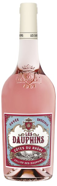 Les Dauphins Rosé / Rosé / 12.5 % vol.