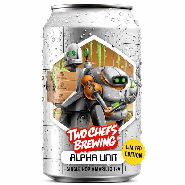 Two Chefs Alpha Unit Single Hop Amarillo IPA aus Amsterdam