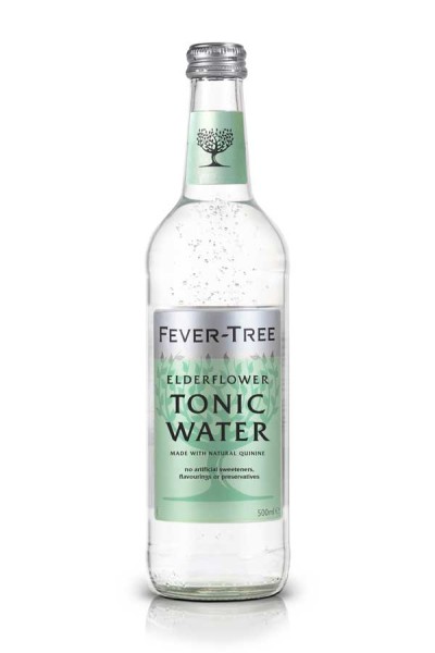 Fever Tree / Elderflower Tonic Water / 0,5 l Glasflasche