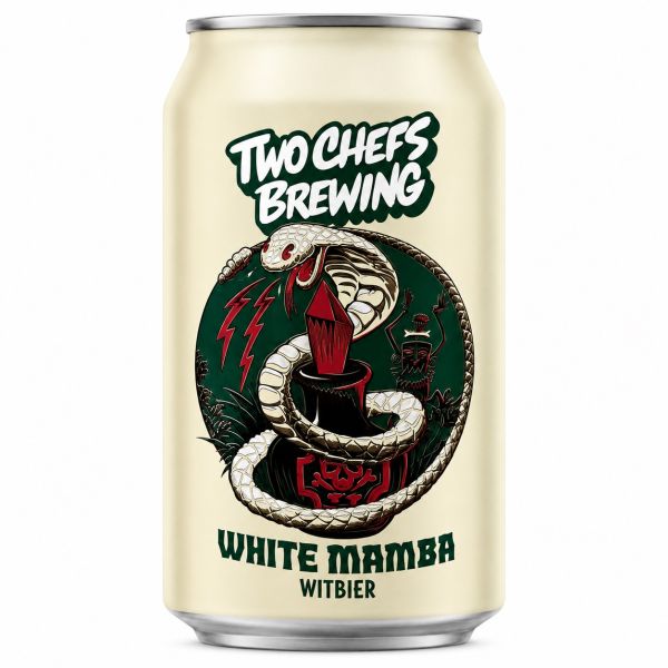 Two Chefs White Mamba Witbier mit Kardamom und Limette 0,33 l