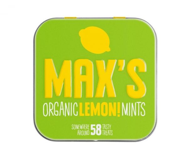Max's Mints Lemon Mints Minzpastillen mit Zitronengeschmack
