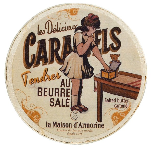 Caramels au beurre salé / Butterkaramellbonbons mit Meersalz / 50 g