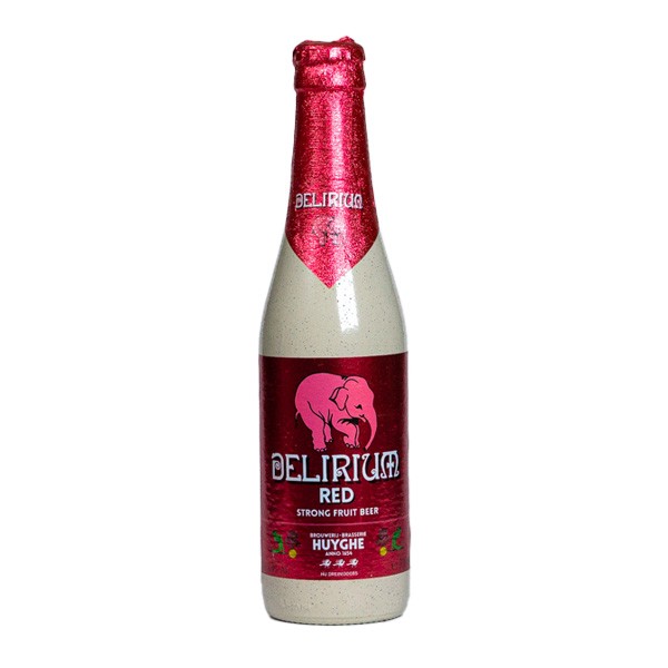 Huyghe / Delirium Red: Verrückt fruchtiges Bier mit Kirschsaft und Holunder 