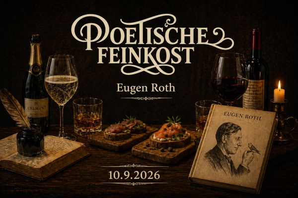 Poetische Feinkost in Bremen – literarischer Genussabend mit Texten von Eugen Roth im Heimathaven