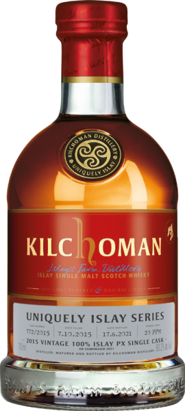 Kilchoman 2015 Uniquely Islay An Samradh 2021 PX Sherry Cask