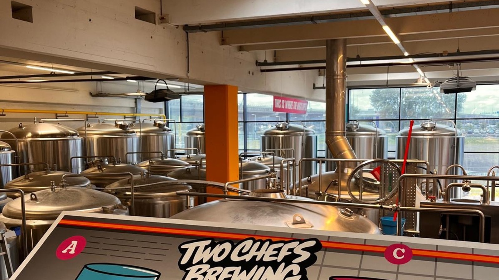 Two Chefs Brewing Brauerei in Amsterdam
