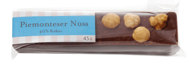 Gmeiner Schokoladenriegel - Piemonteser Nuss
