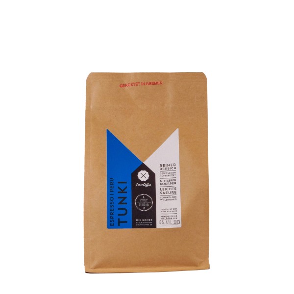 Tunki / Peru / Cross Coffee / 250 g / Espresso