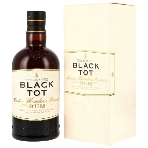Black Tot Master Blender's Reserve 2025 – limitierter Navy Style Rum mit Perpetual Blend