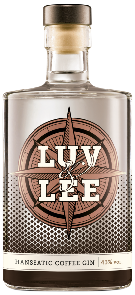 Luv & Lee Hanseatic Coffee Gin, 43% vol / 0,5l