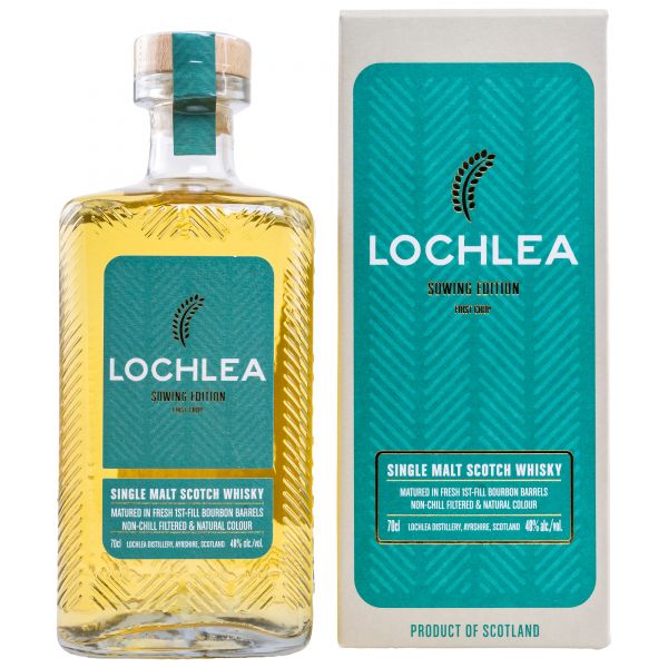 Lochlea Single Malt Whisky - Seasonal Release First Crop 2022
