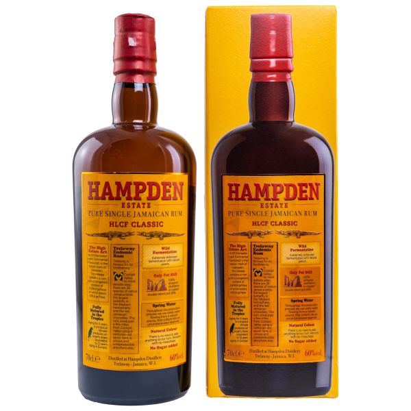 Hampden HLCF Classic Pure Single Jamaican Rum kaufen im Heimathaven Bremen – 60 % vol Pot Still Rum