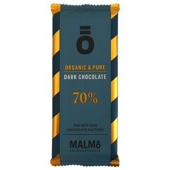 Malmö - Organic & Pure - Dark Chocolate 70%