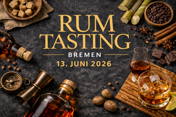 Rum Tasting in Bremen – ein genussvoller Abend in persönlicher Atmosphäre.