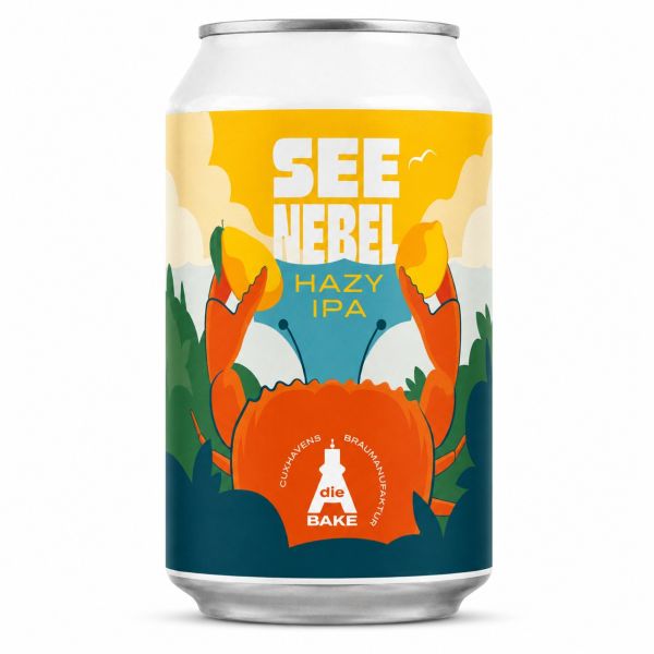Die Bake Seenebel Hazy IPA aus Cuxhaven 0,33 l