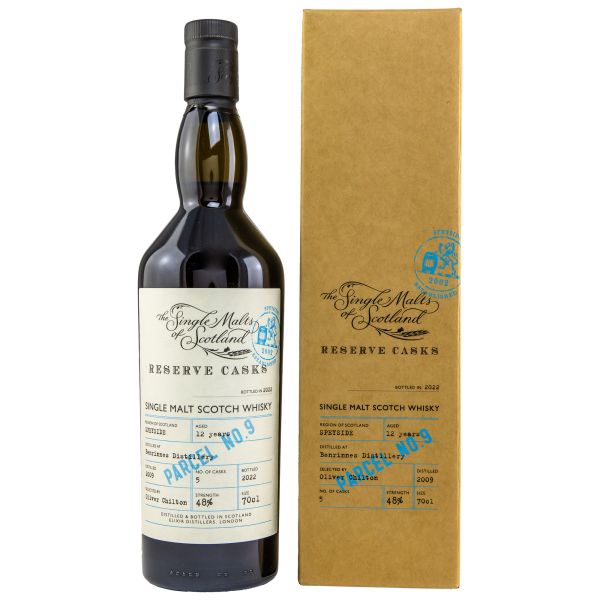 Benrinnes 2009/2022 – 12 y.o. Speyside Single Malt | Reserve Cask Parcel 9 (Single Malts of Scotland
