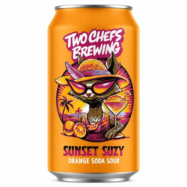 Two Chefs Sunset Suzy Orange Soda Sour 0,33 l