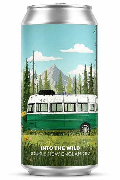 Lieber Waldi Into the Wild Double New England IPA 0,44 l