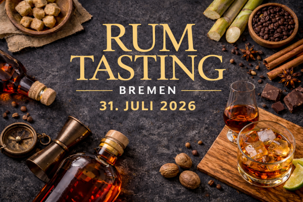 Rum Tasting in Bremen – ein genussvoller Abend in persönlicher Atmosphäre.