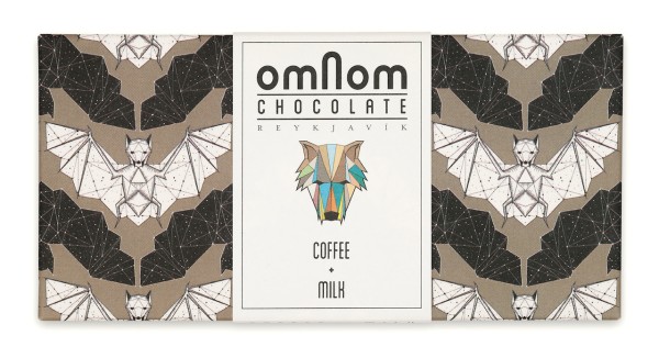 Coffee + Milk / Weiße Schokolade mit Kaffee und Milch / Omnom Chocolate